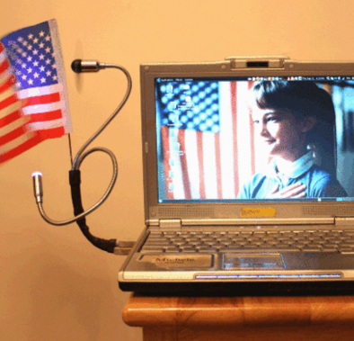 makerspace project patriotic computer