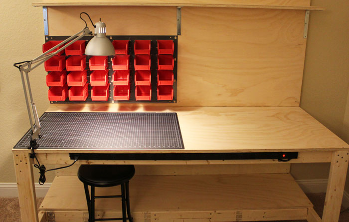 Build A Makerspace Workbench For Under 100 W Step By Step Plans