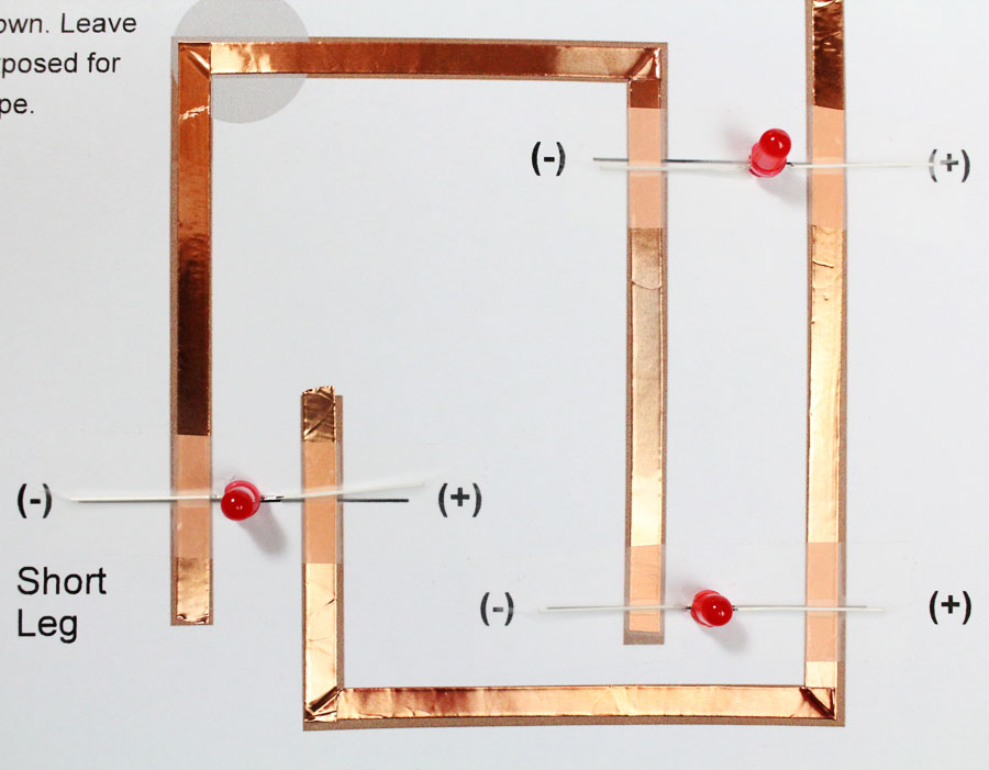 Make a Mothers Day Paper Circuit Card STEAM or Makerspace Project