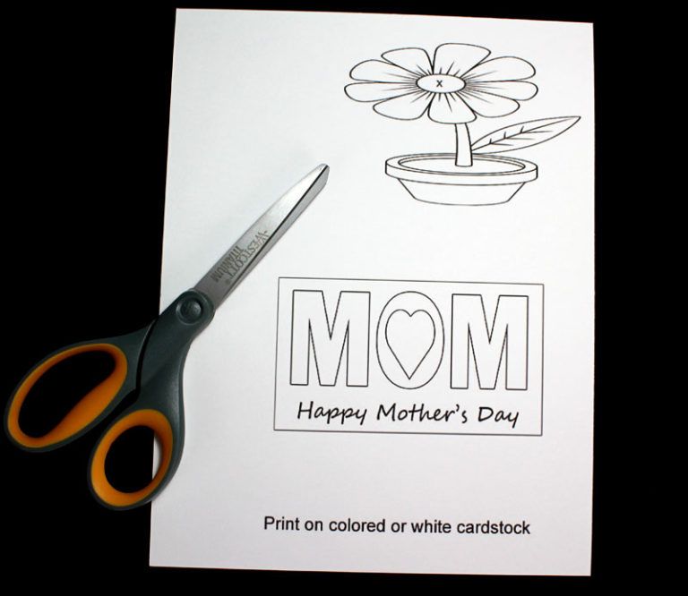 Make A Mothers Day Pop Up Card That Lights Up