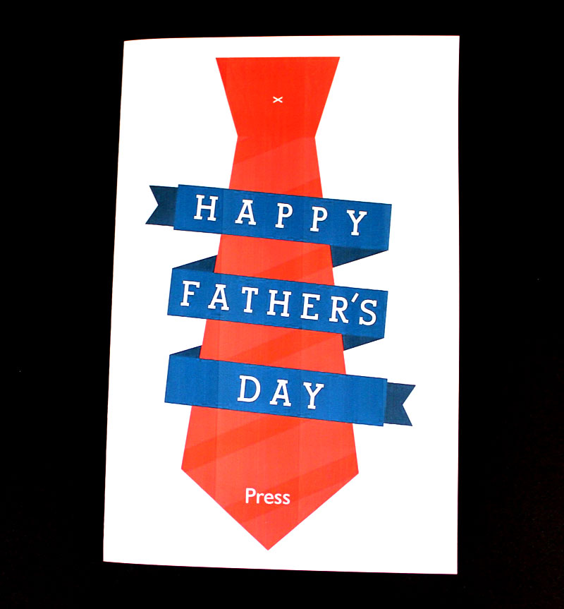 fathers day light up card paper circuits