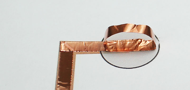 fathers day paper circuits copper tape