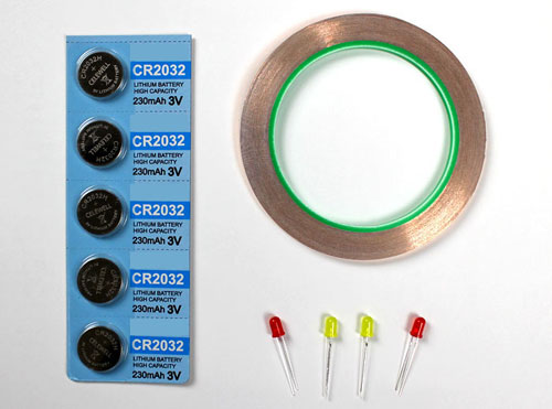 simple series and parallel paper circuits