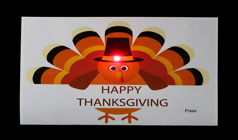 thanksgiving paper circuits